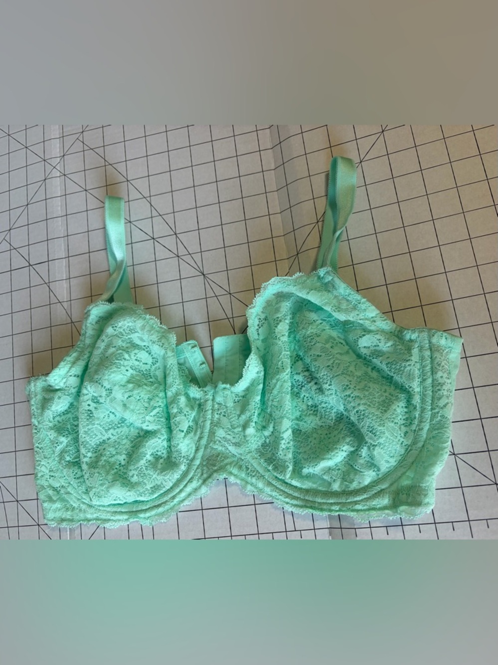 torrid Mint Green Lace Underwire Bra